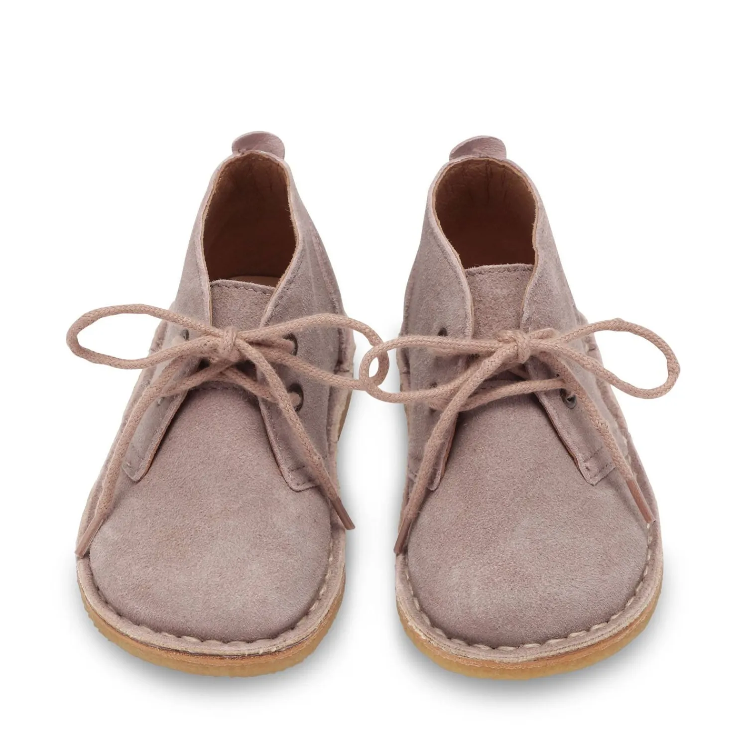 Born Konges Sløjd Chaton Desert Boots - Dark Rose