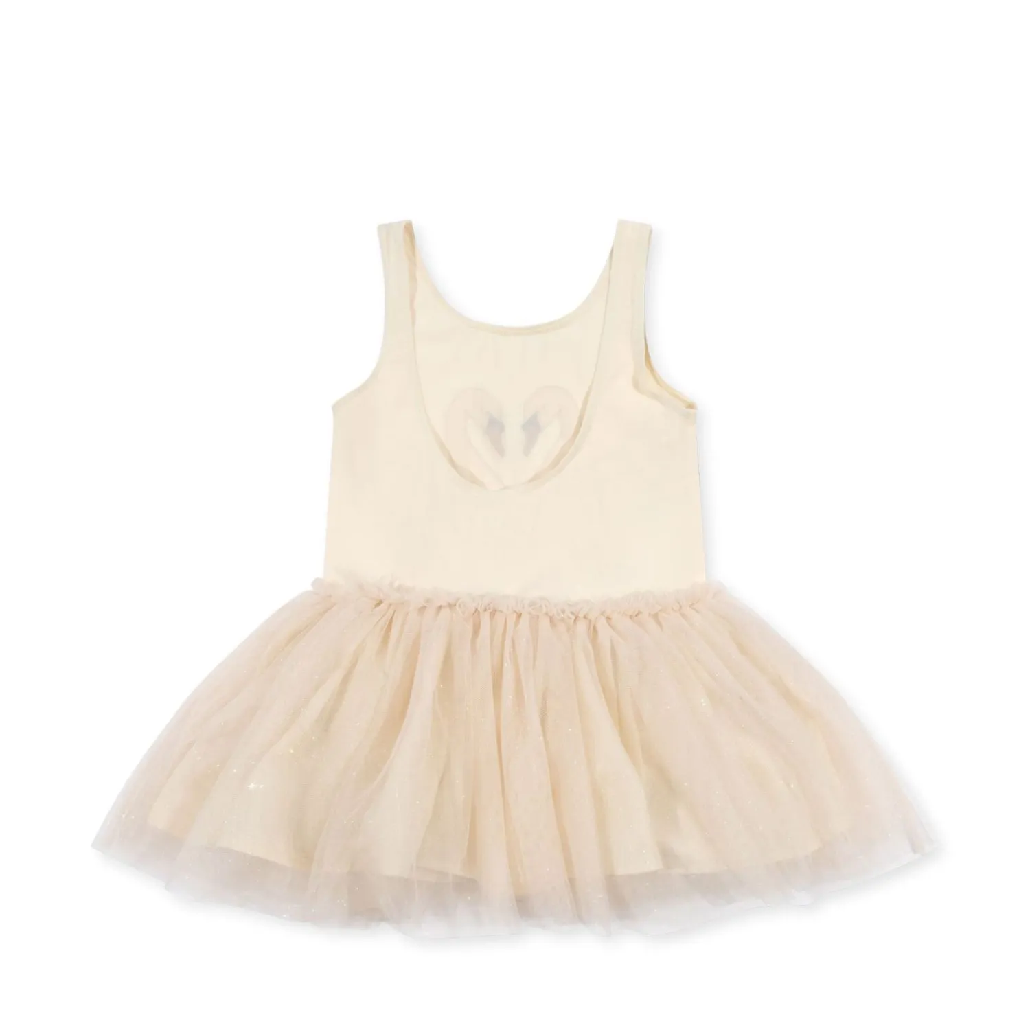 Born Konges Sløjd Fairy Ballerinakjole Med Stropper - Buttercream Glitter