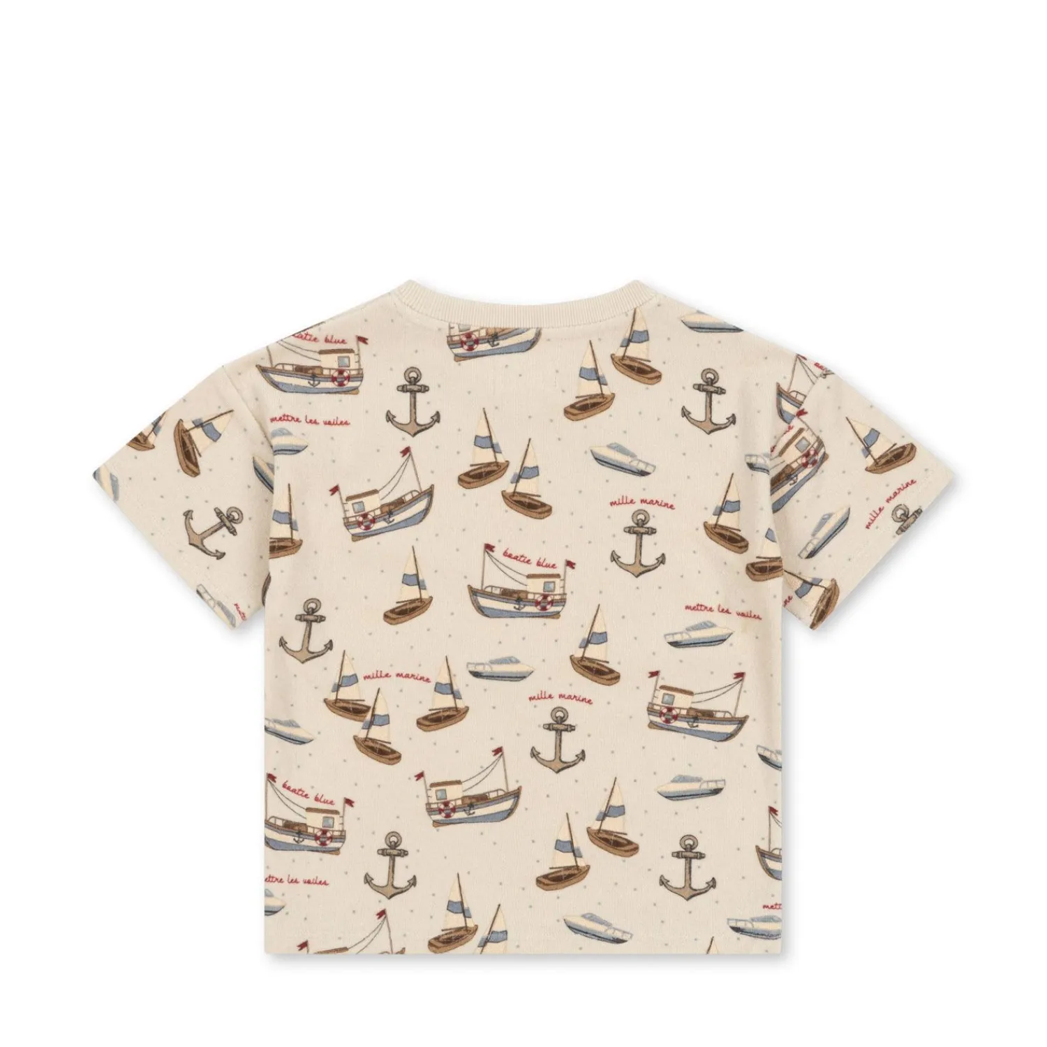 Born Konges Sløjd Itty T-Shirt - Sail Away