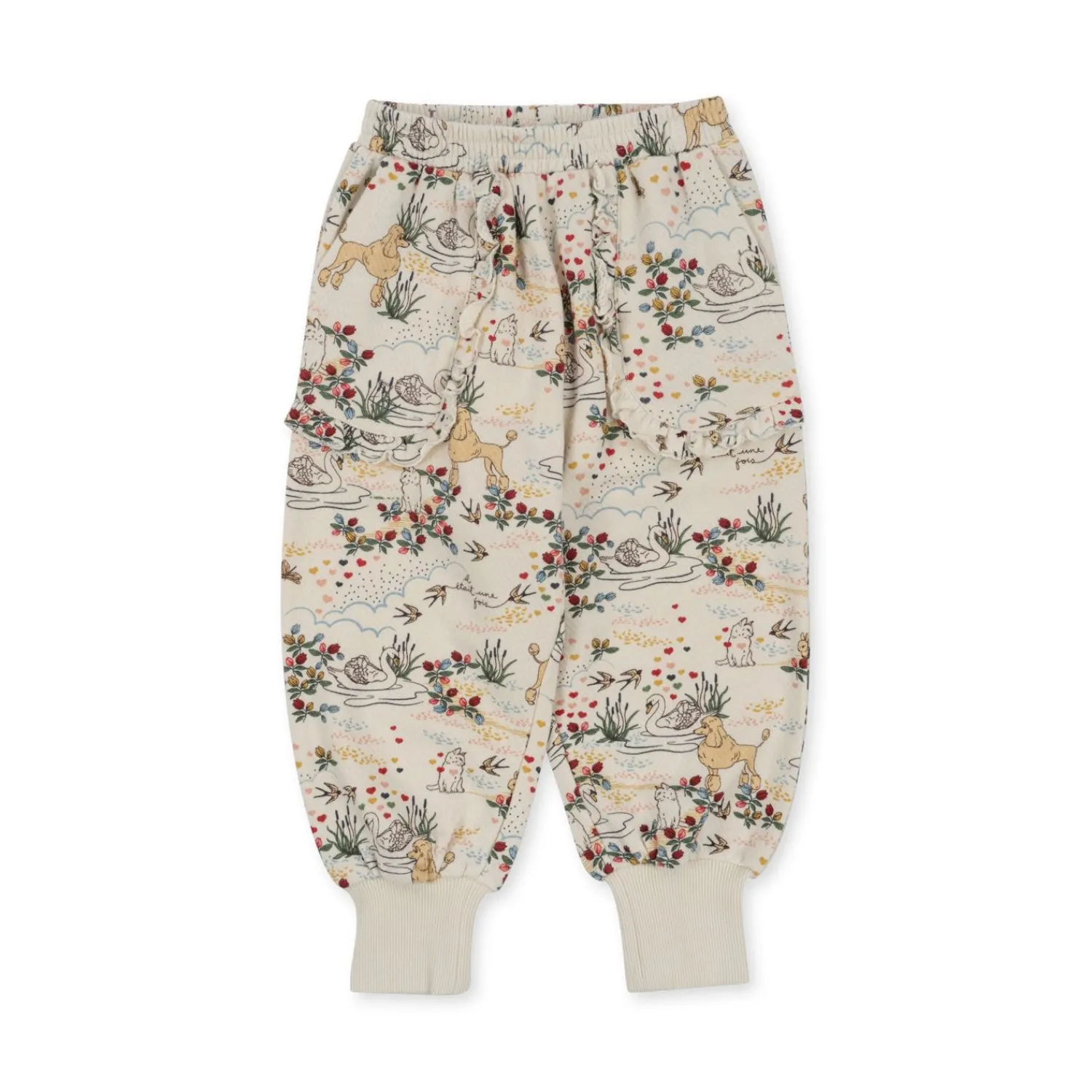 Born Konges Sløjd Loupy Lou Bukser Med Flaeser - Mizumi