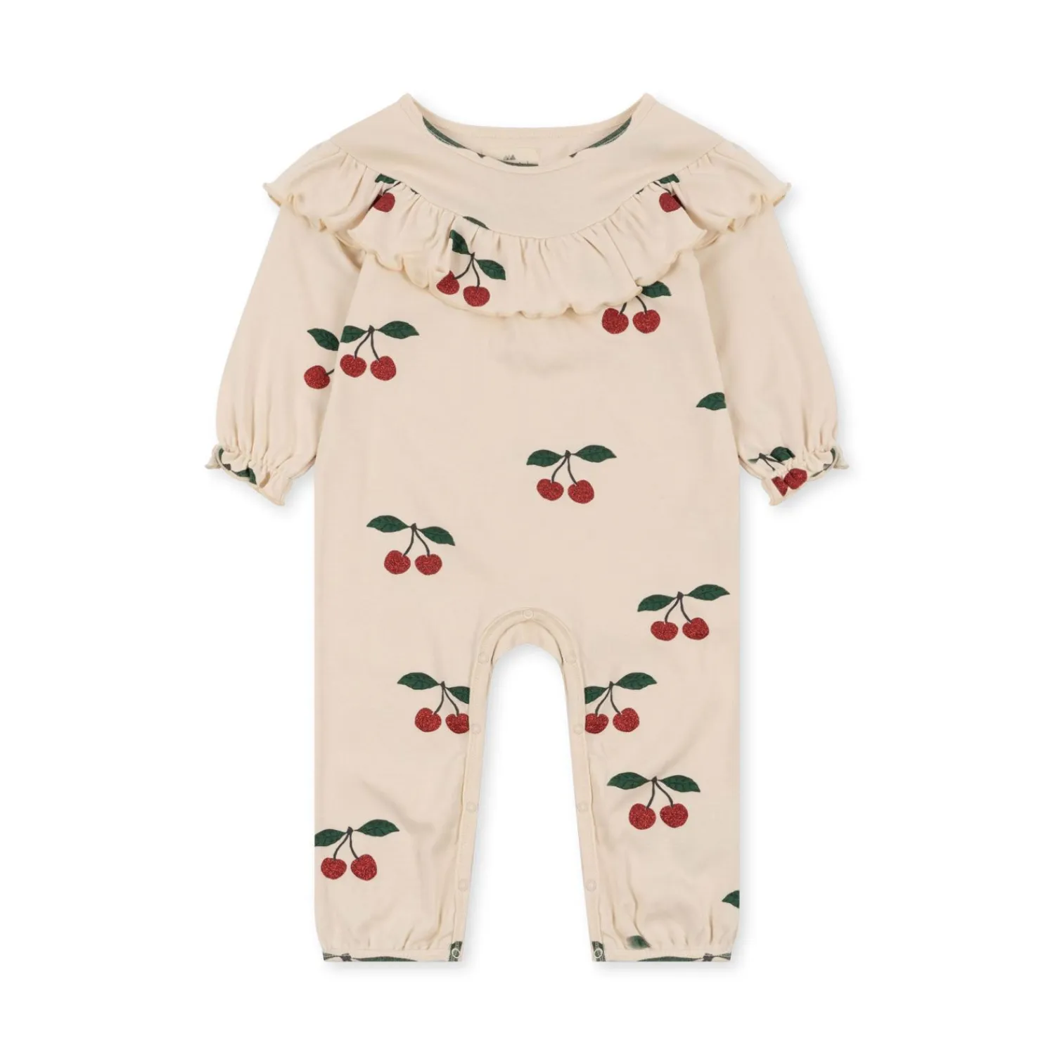 Born Konges Sløjd Malli Glimmerromper - Ma Grande Cerise Glitter